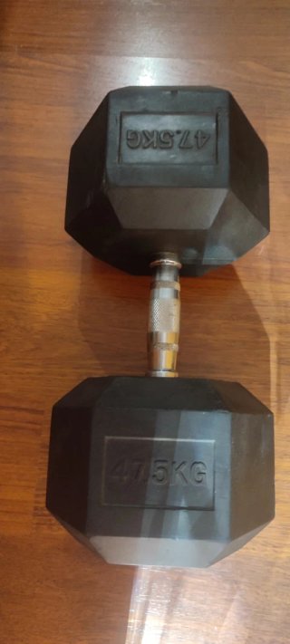 Mancuernas 47,5kg fitness