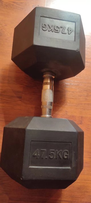Mancuernas 47,5kg fitness