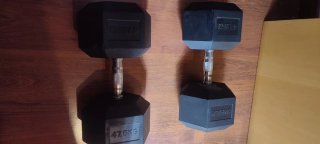 Mancuernas 47,5kg fitness
