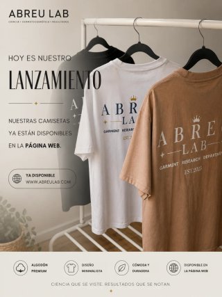 Camiseta ABREU LAB Algodón Premium