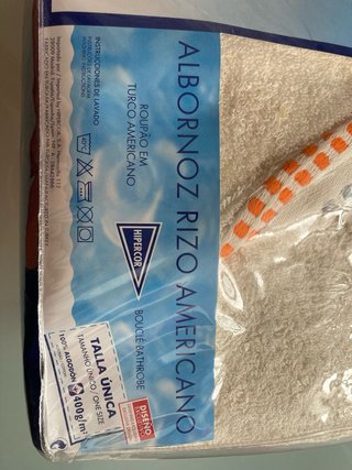 Albornoz Hipercor Rizo Americano Talla Única