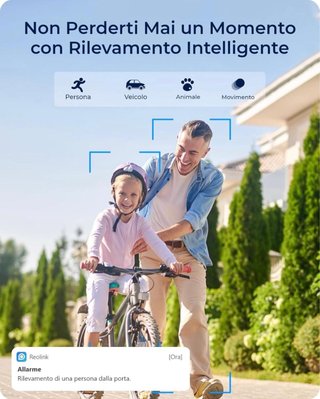 Telecamera Reolink 4K Wi-Fi Esterna
