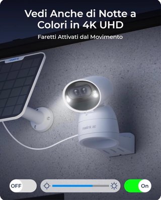Telecamera Reolink 4K Wi-Fi Esterna