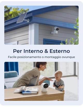 Telecamera Reolink 4K Wi-Fi Esterna
