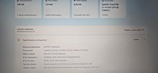 Portátil HP 250 G8 com processador i5