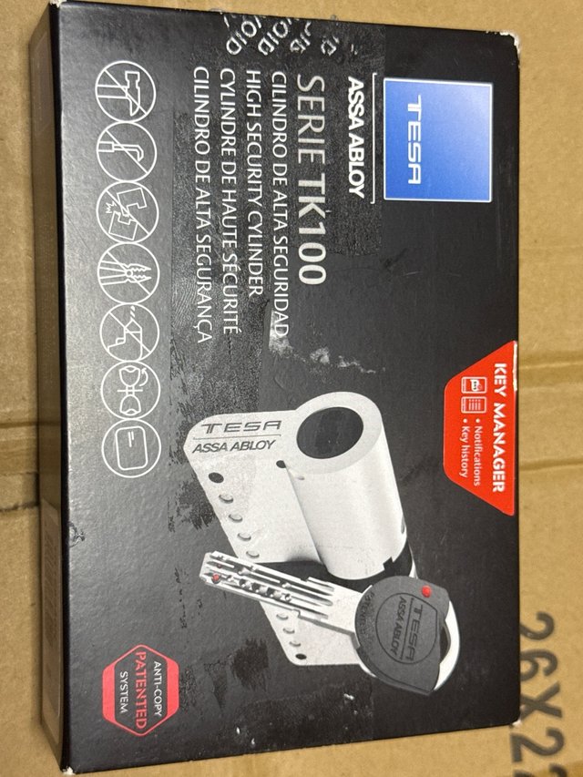Cilindro Tesa Assa Abloy TK100 Seguridad 30x30