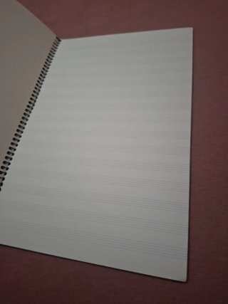 Libreta Música Pentagramas Oxford 15