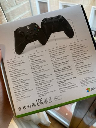 Mando Xbox Carbon Black Inalámbrico