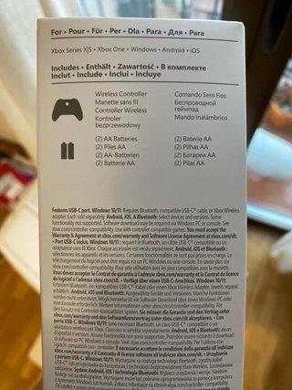 Mando Xbox Carbon Black Inalámbrico