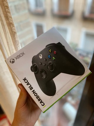Mando Xbox Carbon Black Inalámbrico