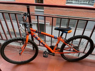 Bicicleta Naranja TEAM