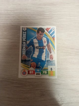 Cartas R.C.D. Espanyol Adrenalyn 2015-16