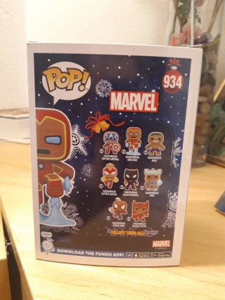 Funko Pop! Marvel 934 Gingerbread Iron Man
