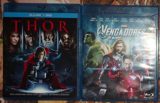 Pack Thor y Los Vengadores Blu-ray