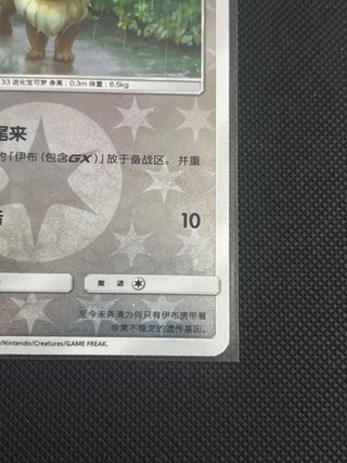 Carta Pokémon Eevee Reverse Holo 🇨🇳