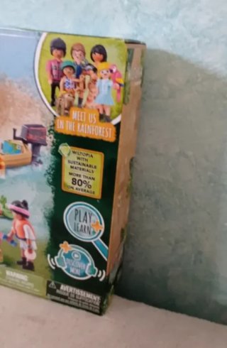 Playmobil Wiltopia Barco Manatíes 71010