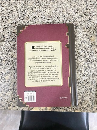 Libro Minecraft Guía de Combate