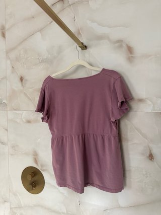 Peplum L/XL lila