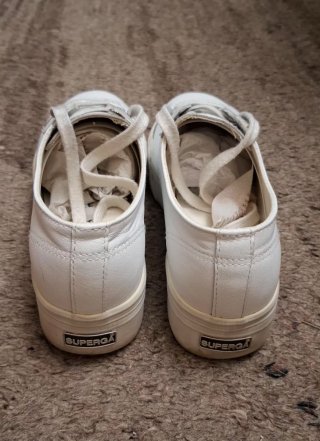 Superga Blancas Mujer Talla 38