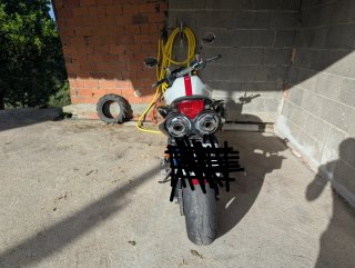 Yamaha FZ6 N2 Naked Blanca y Negra