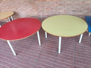 Taules rodones 110 cm diàmetre