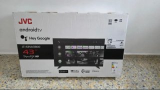 Smart TV JVC 43 Android TV DynaPix HD. Precintada