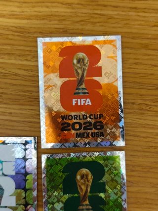 Lote cromos FWC Panini Mundial FIFA 2026