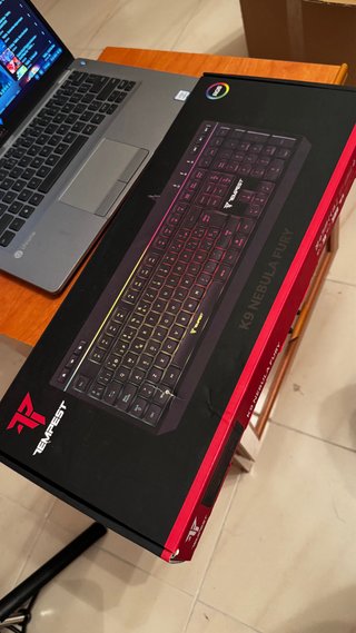 Teclado Gaming Tempest K9 Nebula Fury RGB