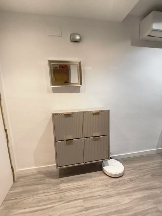 Espejo decorativo dorado y plateado