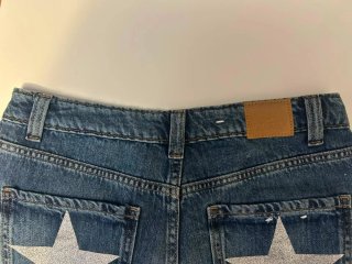 Pantalones vaqueros anchos azules