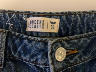 Pantalones vaqueros anchos azules