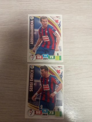 Cartas S.D. Eibar ADRENALYN 2015-16