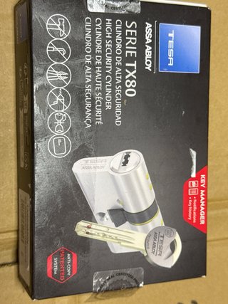 Tesa Assa Abloy TX80 Doble Embreague 30x30