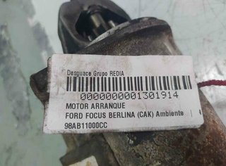 Motor arranque ford 98ab11000cc focus 1301914
