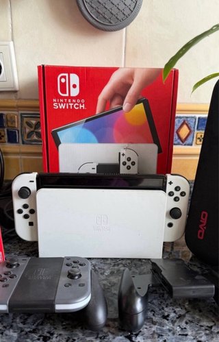 Nintendo Switch OLED Blanca