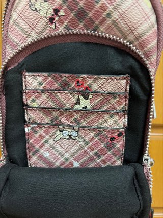 Bolso mini con estampado de perros