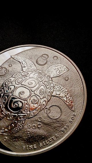 Fiji Taku Tortuga Carey 2012 5oz Plata 999