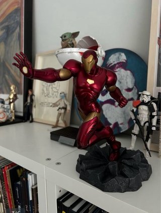 Figura Iron Man Civil War Semic Marvel