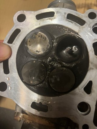 Culata KTM EXC-F 250 2010 (Reparar)
