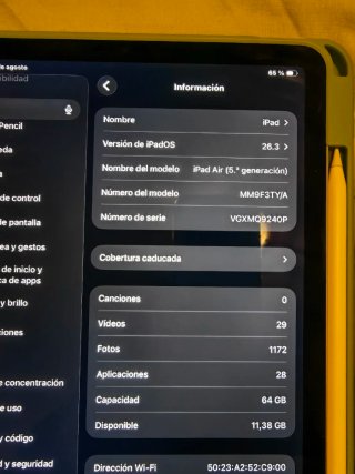 iPad Air 5ª Generación