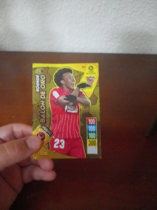 Carta Futbol Balón de Oro 23