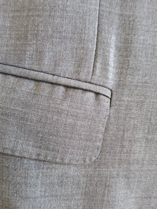 Traje Loro Piana Alpaca Beige Talla M