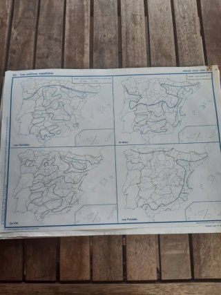 Ejercicios de Geografía e Historia EGB 1978-1980