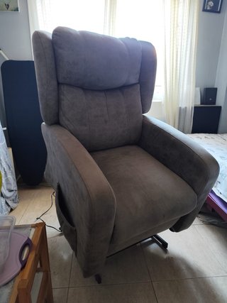 Sillón Eléctrico Gris