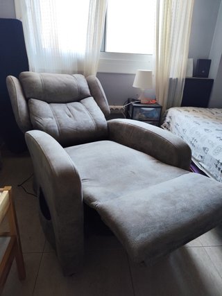 Sillón Eléctrico Gris