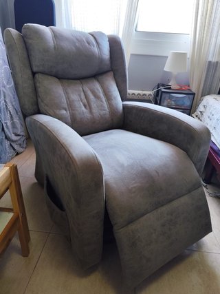 Sillón Eléctrico Gris