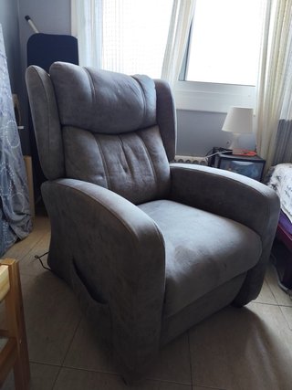 Sillón Eléctrico Gris