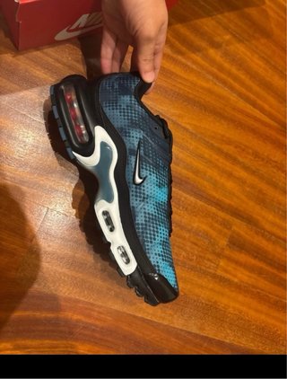 Nike W Air Max Plus Black/Metallic Silver NUOVE •