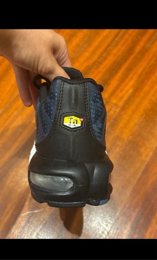 Nike W Air Max Plus Black/Metallic Silver NUOVE •
