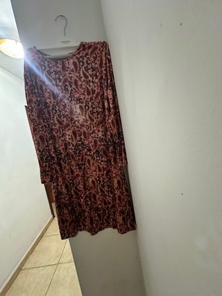 Vestido estampado paisley
